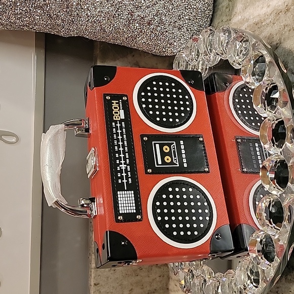 Handbags - Boombox Crossbody Purse Novelty